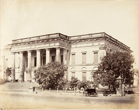 Town Hall, Calcutta, 1850s.