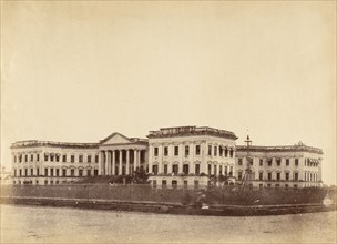Grand Entrance to the Government House, Calcutta, 1850s.