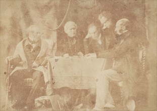 Sir David Brewster, Earle Monteith, Dr. Welsh & Two Others, 1843-47.