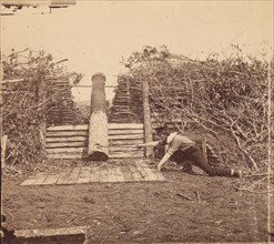 Quaker Gun, Centreville, Virginia, March 1862.
