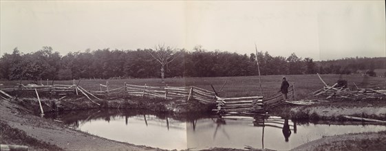 Gettysburg Wheat Field, 1863. Formerly attributed to Mathew B. Brady