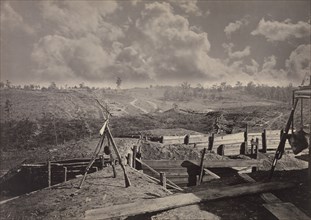 Rebel Works in Front of Atlanta, Georgia No. 5, 1860s.