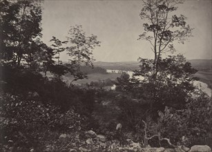 Chattanooga Valley from Lookout Mountain, 1860s.