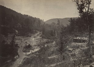 Whiteside Valley Below the Bridge, 1860s.