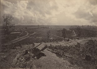 Battle Ground of Resacca, Georgia No. 4, 1860s.