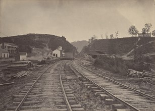 The Allatoona Pass Looking North, Georgia, 1860s.