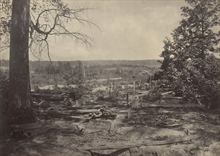 The Battle Field of Peach Tree Creek, Georgia, 1860s.