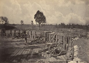 Rebel Works in Front of Atlanta, Georgia No. 2, 1860s.