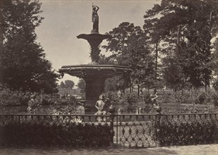 Fountain, Savanah, Georgia, 1860s.