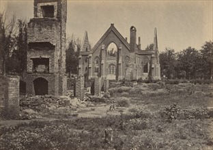 Ruins in Columbia, South Carolina, 1860s.