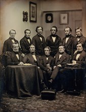 Boston Lawyers or Clergymen (?), ca. 1850.