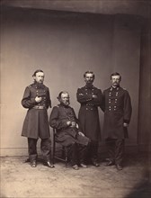 General William Ward and Staff, ca. 1861.