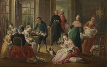 Afternoon tea (Het vieruurtje), 1778. Creator: Garemijn (Garemyn), Jan Anton (1712-1799).