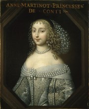 Anne Marie Martinozzi (1637-1672), Princess of Conti, ca 1665. Creator: Beaubrun, Charles (1604-1692).
