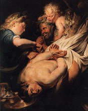 Apollo Flaying Marsyas, ca 1625. Creator: Jordaens, Jacob (1593-1678).