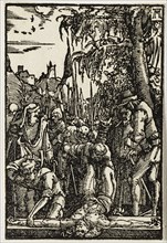 Christ Nailed to the Cross, c. 1513. Creator: Altdorfer, Albrecht (c. 1480-1538).