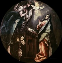 Die Verkündigung, ca 1603. Creator: El Greco, Dominico (1541-1614).