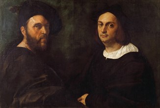 Double Portrait, c. 1516. Creator: Raphael (Raffaello Sanzio da Urbino) (1483-1520).