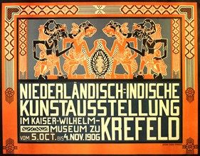 Dutch East Indies Art Exhibition in Krefeld, 1906. Creator: Thorn Prikker, Johan (1868-1932).