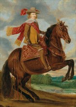 Equestrian Portrait of Cardinal-Infante Ferdinand of Austria (1609-1641). Creator: Crayer, Caspar de (1584-1669).