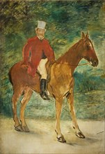 Equestrian Portrait of Michel Arnaud, 1875. Creator: Manet, Édouard (1832-1883).