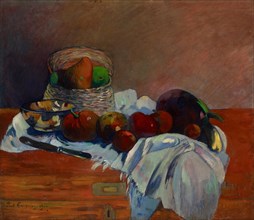 Fruits and Knife (Fruits et couteau), 1901. Creator: Gauguin, Paul Eugéne Henri (1848-1903).