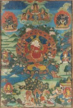 Ganapati Thangka, 18th century. Creator: Tibetan culture.