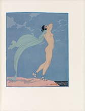 Illustration for "Les Chansons de Bilitis (The Songs of Bilitis)" by Pierre Louÿs, 1922. Creator: Barbier, George (1882-1932).