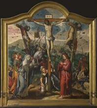 Jan van der Biest Triptych (central panel). Creator: Aertsen, Pieter (1508-1575).