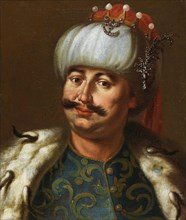 John III Sobieski, King of Poland, dressed as an Ottoman sultan. Creator: Tricius, Jan (ca 1620-1692).