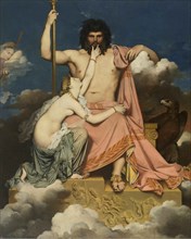 Jupiter and Thetis, 1811. Creator: Ingres, Jean Auguste Dominique (1780-1867).