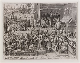 Justice, c. 1560. Creator: Galle, Philipp (Philips) (1537-1612).