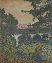 La Seine à Vernon, 1915. Creator: Bonnard, Pierre (1867-1947).