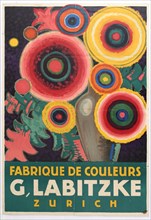 Labitzke Colour Paints Zürich, 1916. Creator: Praetere, Jules de (1879-1947).