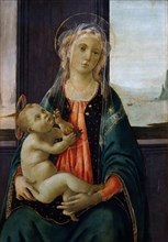 Madonna of the Sea (Madonna del Mare), ca 1477. Creator: Botticelli, Sandro (1445-1510).