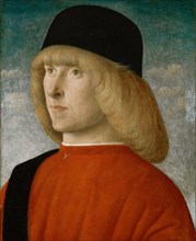 Portrait of a Young Senator, c. 1490-1499. Creator: Bellini, Giovanni (1430-1516).