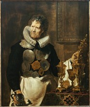 Portrait of Abraham Grapheus (1550-1624), 1620. Creator: Vos, Cornelis de (1584-1651).
