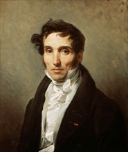 Portrait of Baron Pierre-Narcisse Guérin (1774-1833), 1829. Creator: Vernet, Horace (1789-1863).