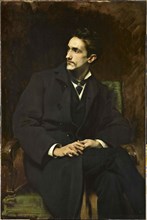 Portrait of Count Robert de Montesquiou, 1879. Creator: Doucet, Henri-Lucien (1856-1895).