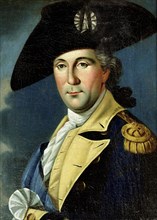 Portrait of George Washington in the Uniform of an American General, Between 1775 and 1780. Creator: King, Samuel (1748-1819).