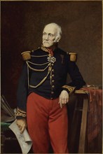 Portrait of Jean-Charles Langlois (1789-1870), 1876. Creator: Krug, Édouard (1829-1901).