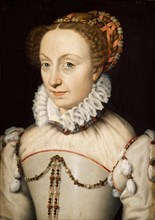 Portrait of Jeanne III of Navarre (1528-1572), 1570. Creator: Clouet, François (1510-1572).