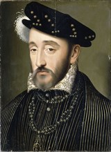 Portrait of King Henry II of France (1519-1559), 1547. Creator: Clouet, François, (School)  .