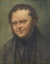 Portrait of Marie-Henri Beyle, dit Stendhal (1783-1842). Creator: Dedreux-Dorcy, Pierre-Joseph (1789-1874).