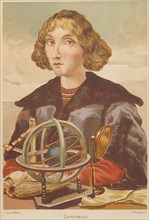Portrait of Nicolaus Copernicus (1473-1543), 1879. Creator: Planella y Rodríguez, Juan (1849-1910).