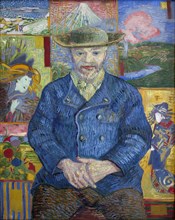 Portrait of Père Tanguy, 1887. Creator: Gogh, Vincent, van (1853-1890).