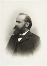 Portrait of the Composer and Organist Otto Malling (1848-1915), c. 1900. Creator: Hohlenberg, Emil (1841-1901).