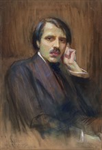 Portrait of the Pianist and Composer Alfred Cortot (1877-1962), 1911. Creator: Cornillier, Pierre-Émile (1862-1948).