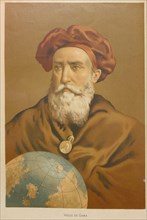 Portrait of Vasco de Gama, 1879. Creator: Planella y Rodríguez, Juan (1849-1910).