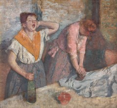 Repasseuses (The Ironers), ca 1884-1886. Creator: Degas, Edgar (1834-1917).